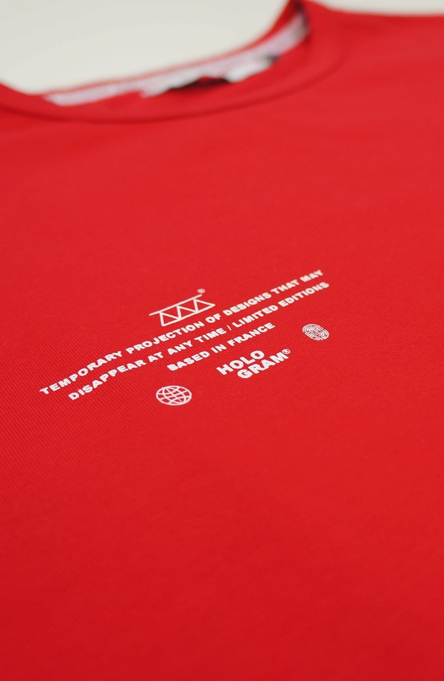 T-shirt streetwear Icon red
