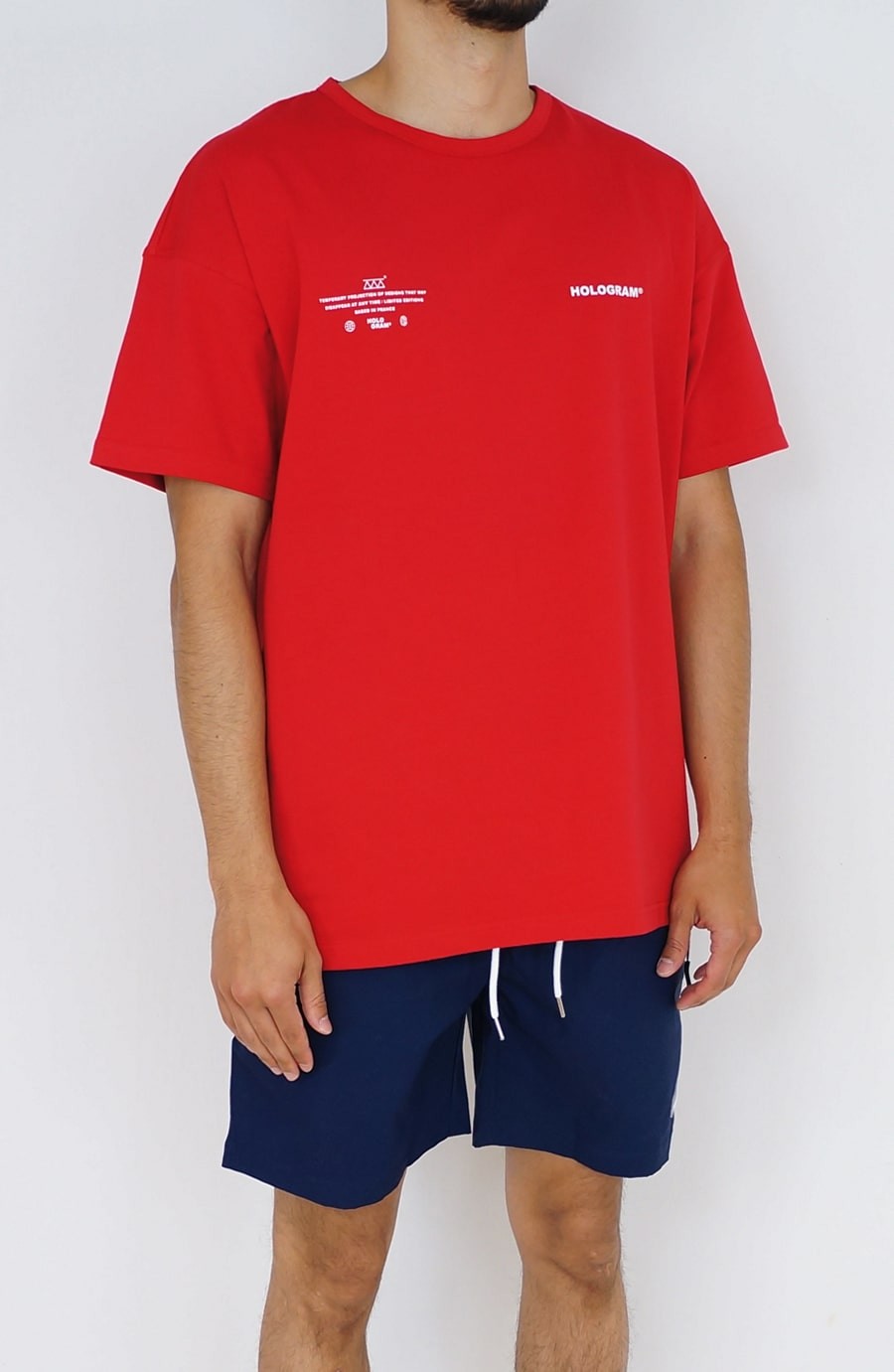 T-shirt streetwear Icon red