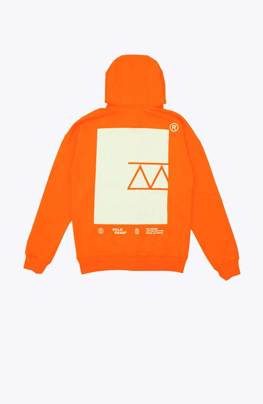 Hoodie streetwear Icon orange