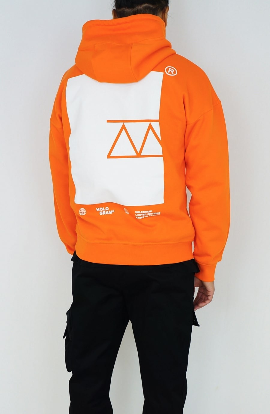 Hoodie streetwear Icon orange