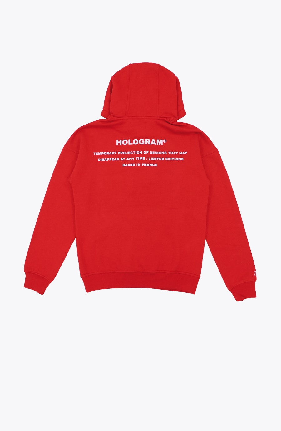 Hoodie streetwear Stamp red