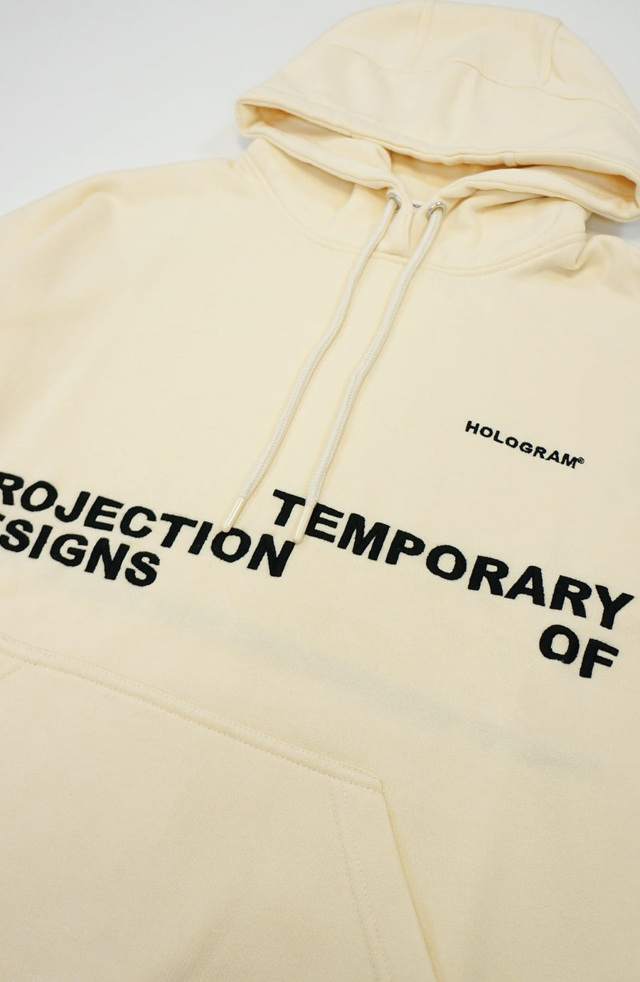 Hoodie streetwear Screen beige