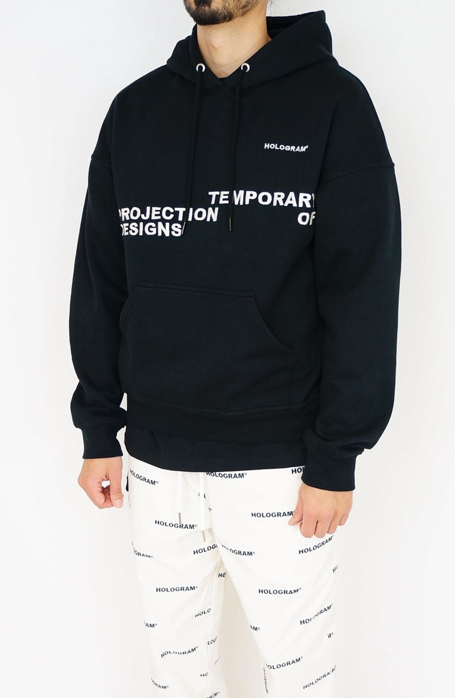 Hoodie streetwear Screen black