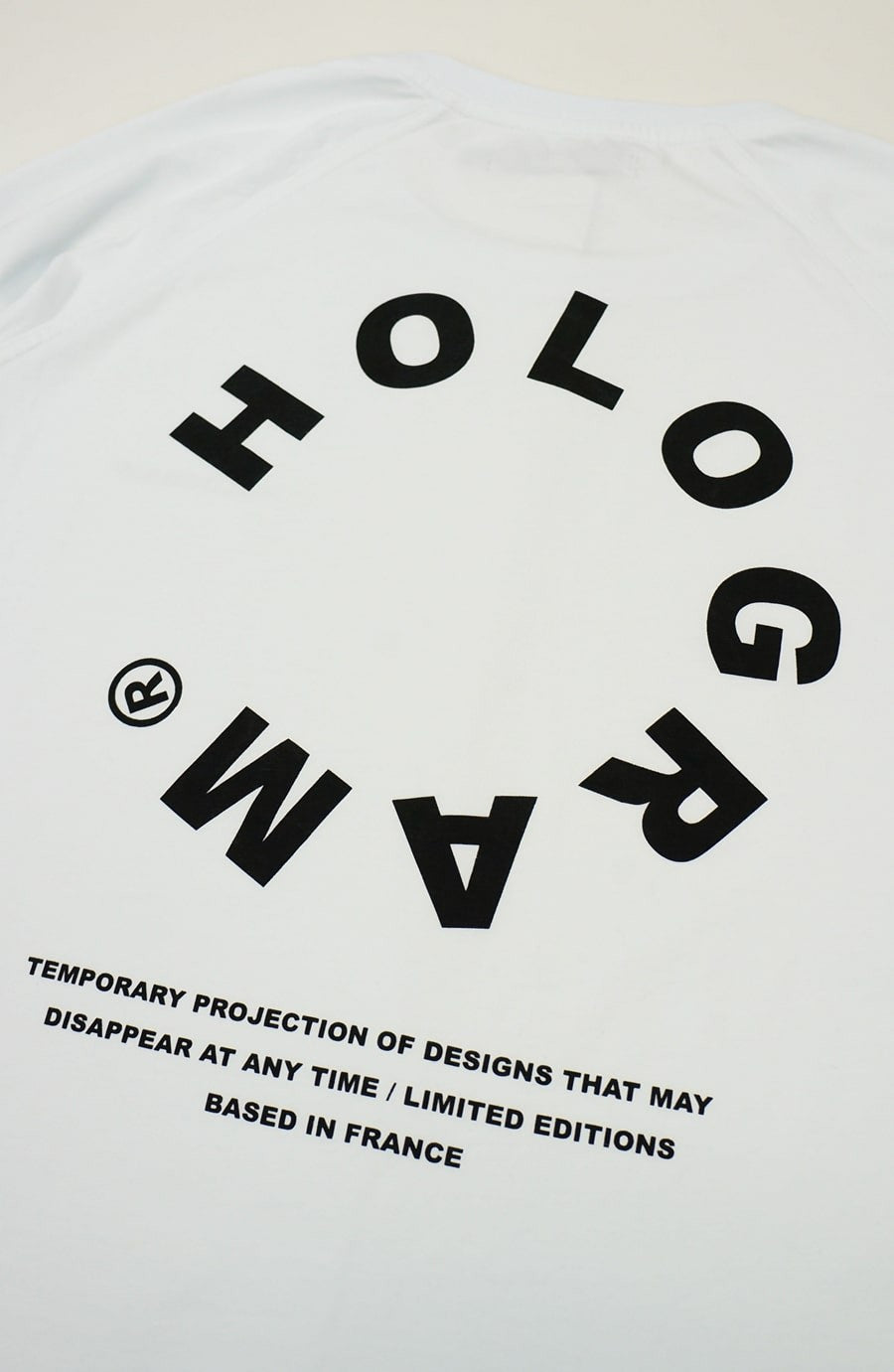 T-shirt streetwear Circle white