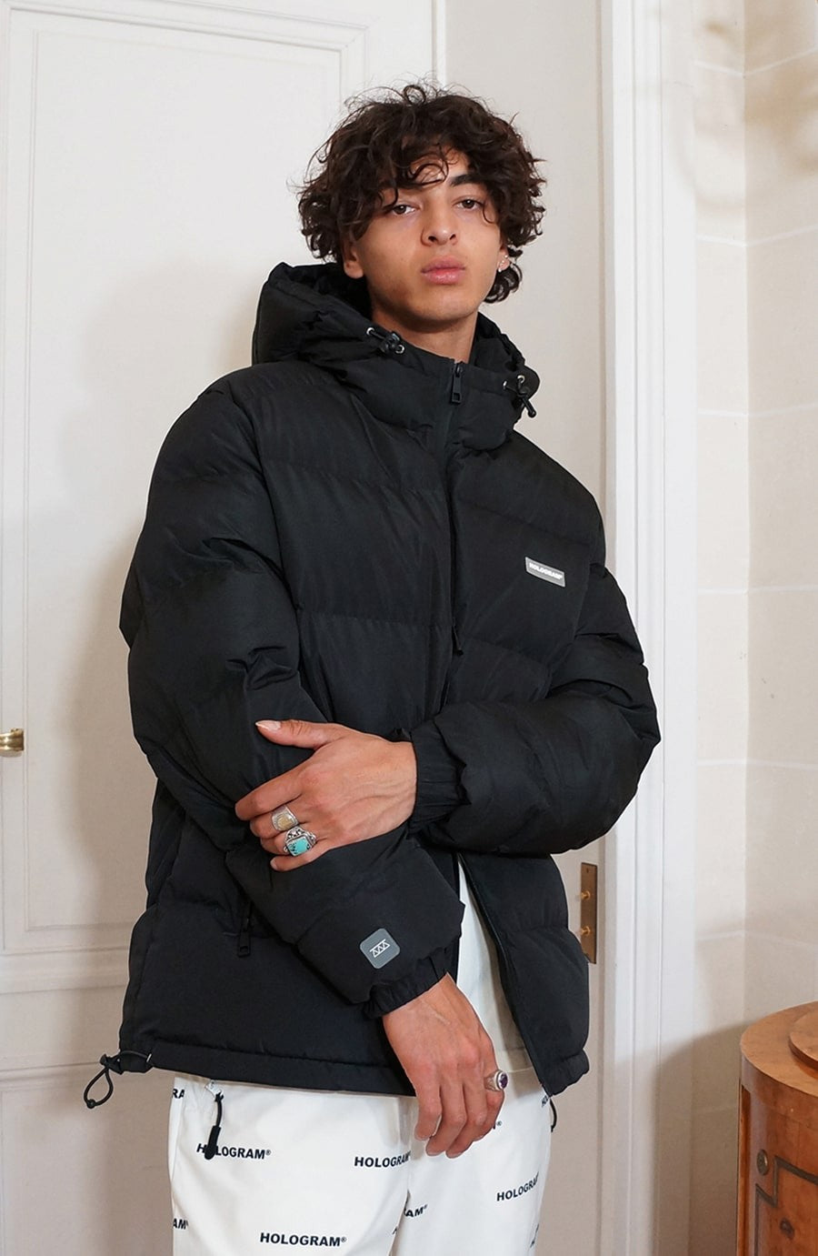Doudoune streetwear Puffer black