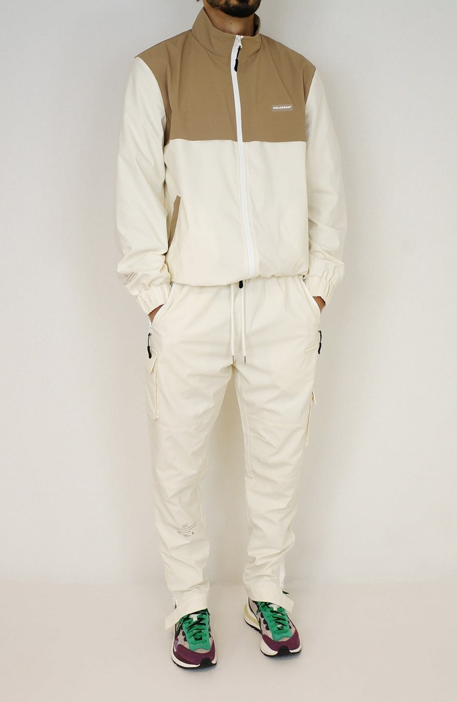 Ensemble streetwear Whole beige