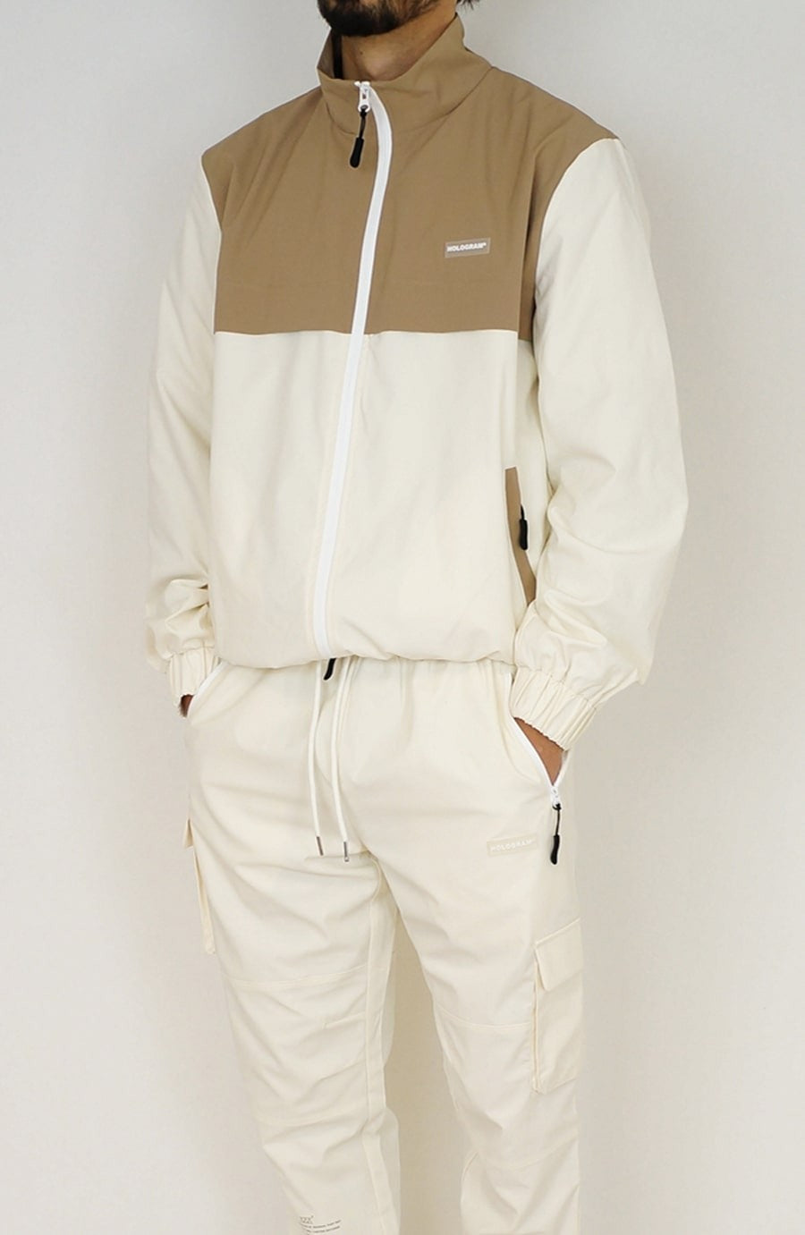 Ensemble streetwear Whole beige
