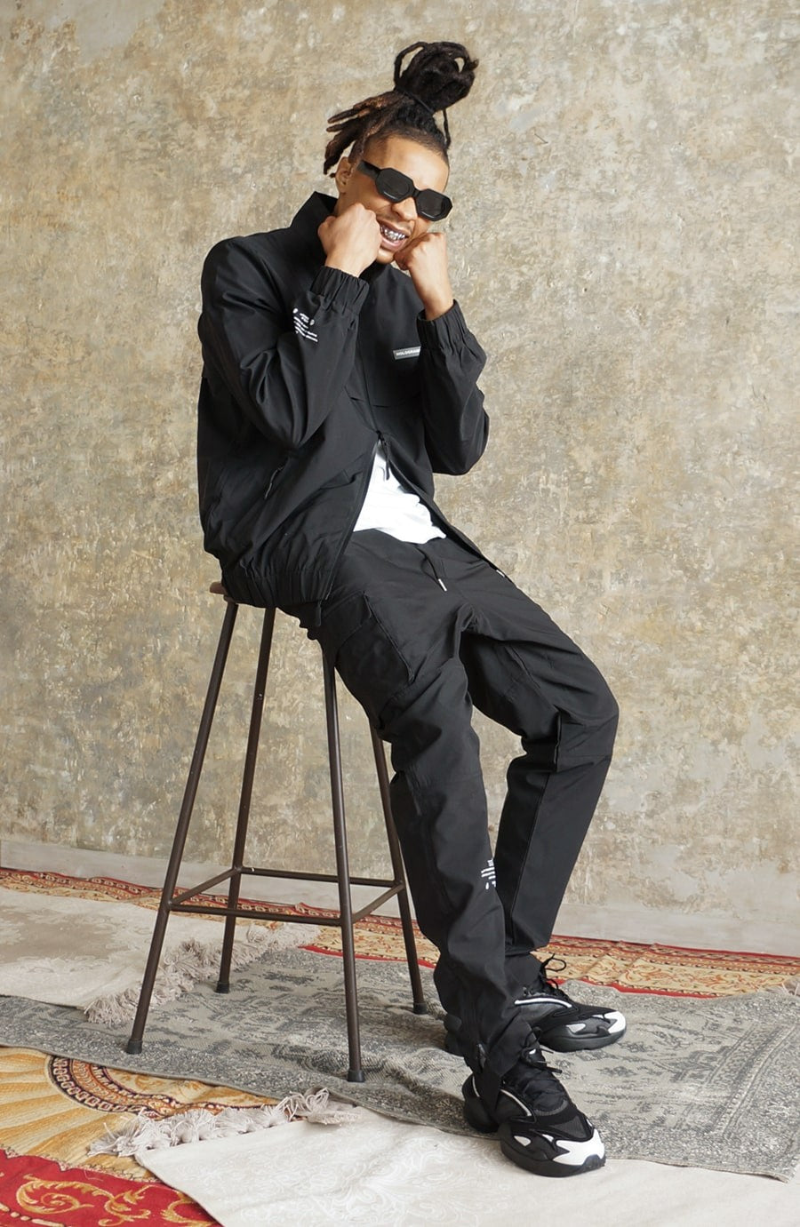 Ensemble streetwear Whole black