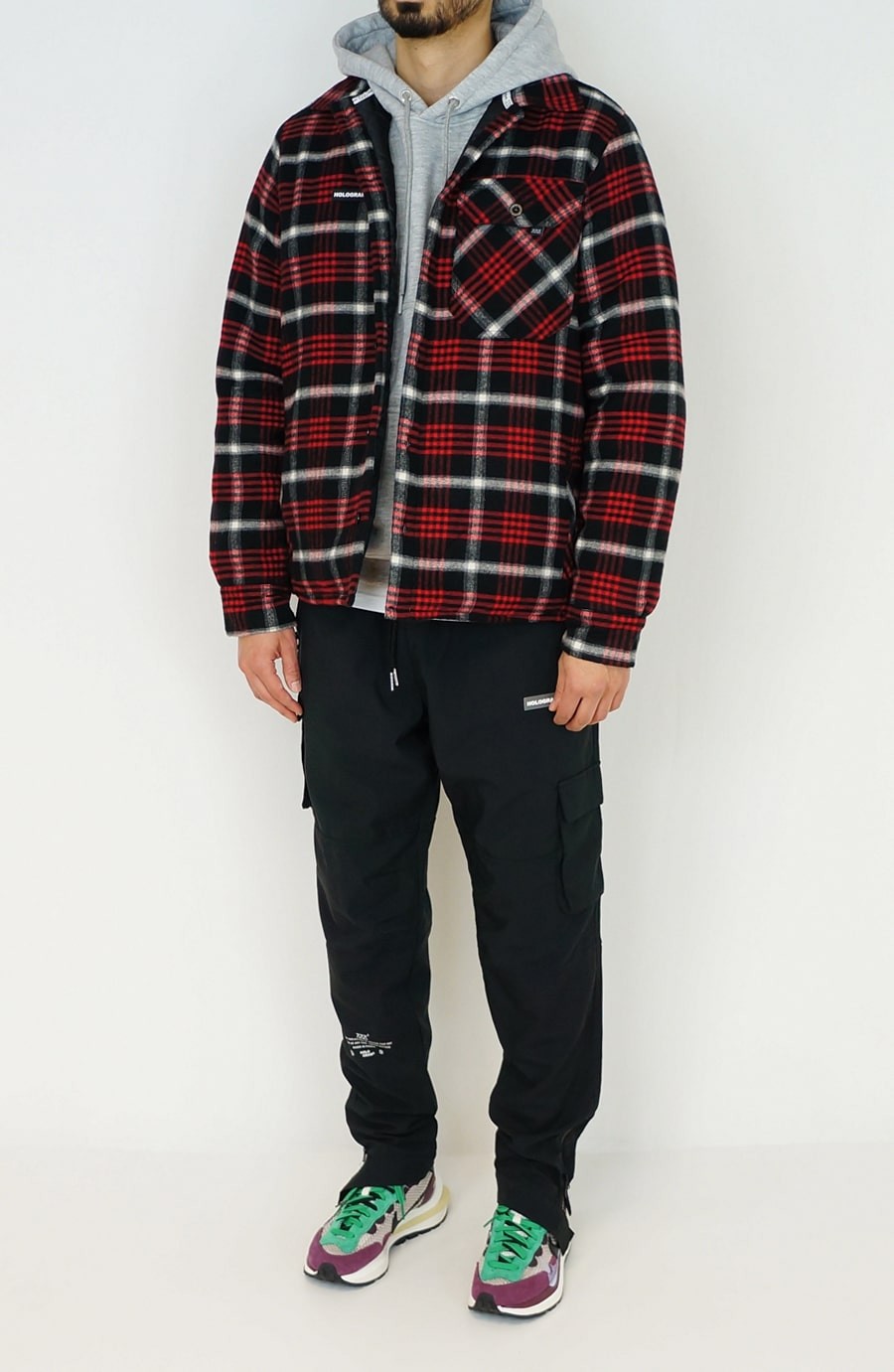 Surchemise streetwear Blend red