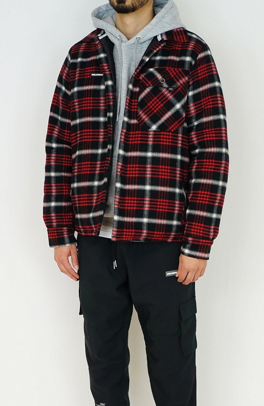 Surchemise streetwear Blend red