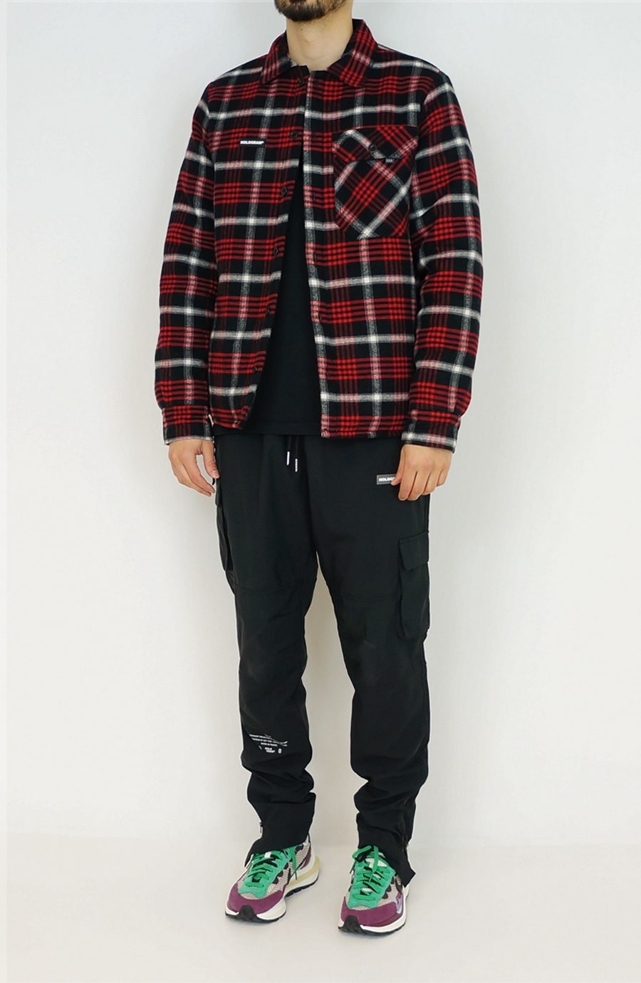 Surchemise streetwear Blend red