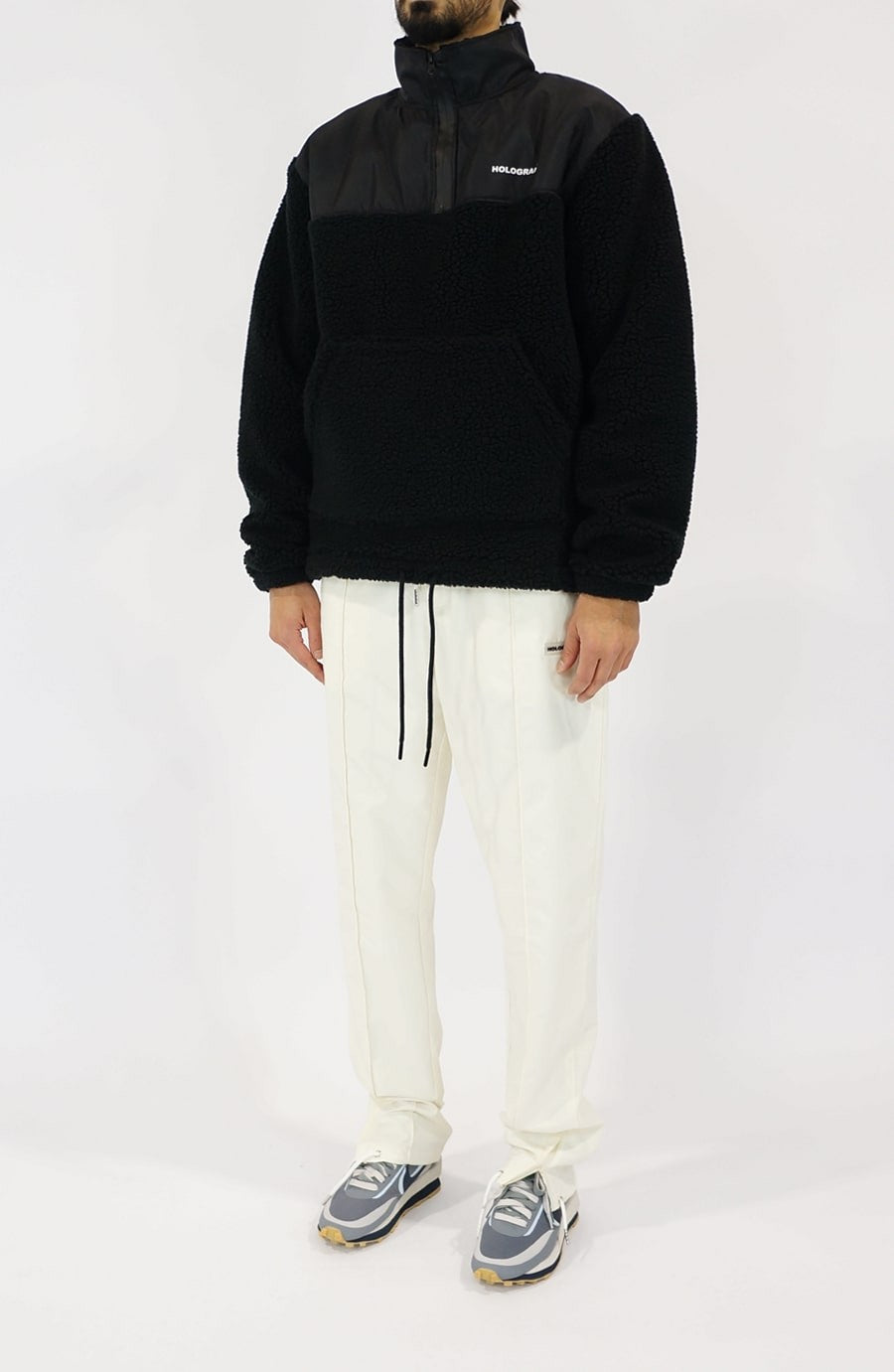 Sweat streetwear Sherpa black