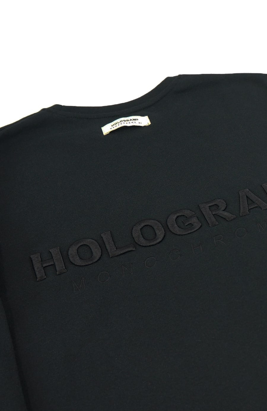 Crewneck streetwear Monochrome black