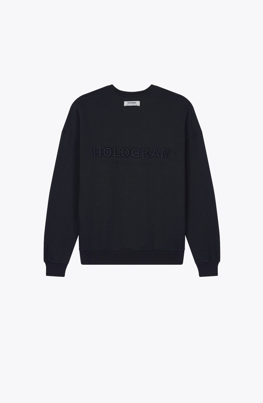 Crewneck streetwear Monochrome black