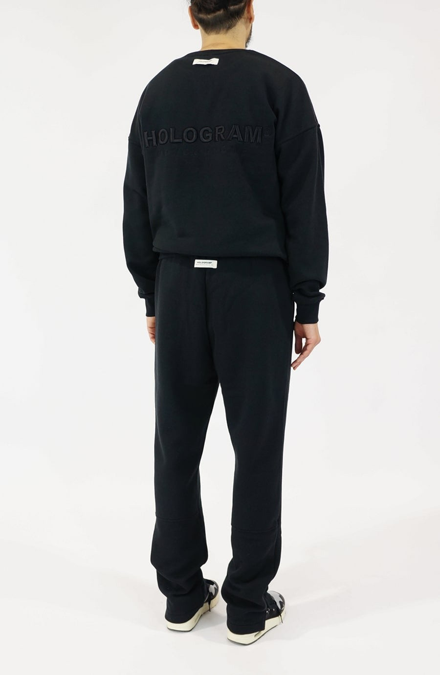Crewneck streetwear Monochrome black