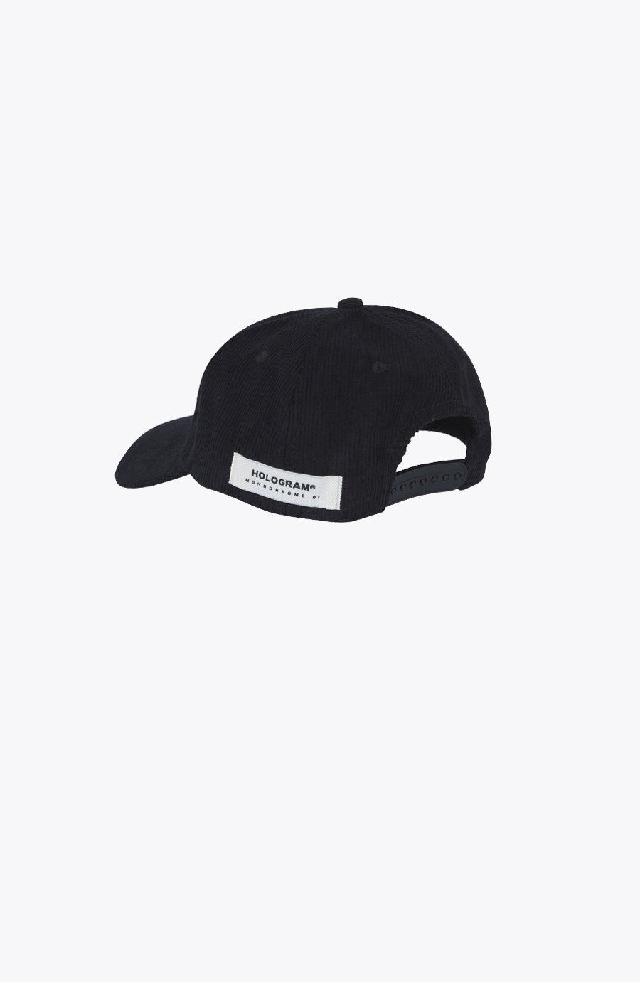 Monochrome black streetwear cap