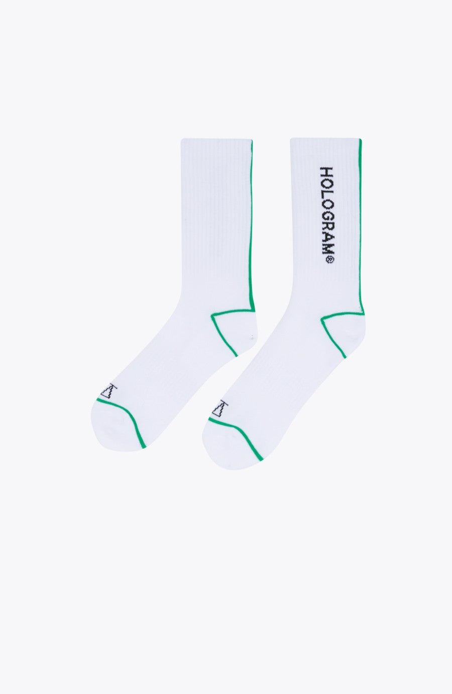Line green streetwear socks