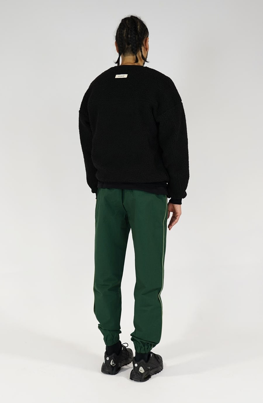 Crewneck streetwear Warm black