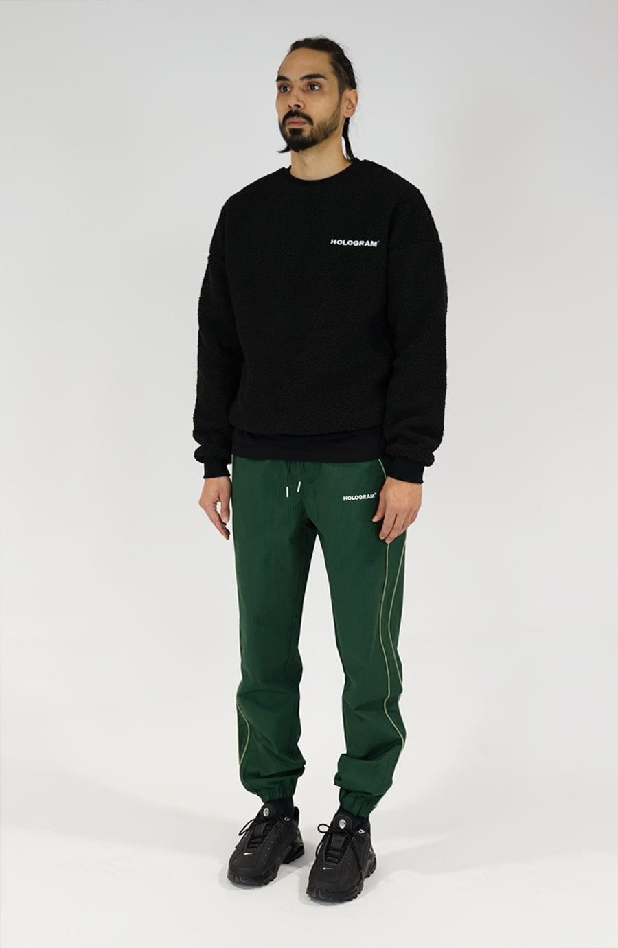 Crewneck streetwear Warm black