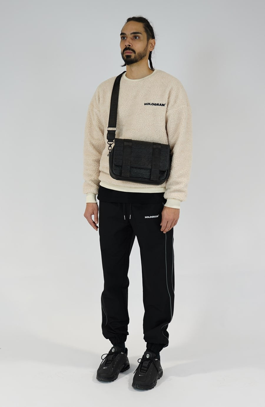 Sacoche streetwear Monogram black