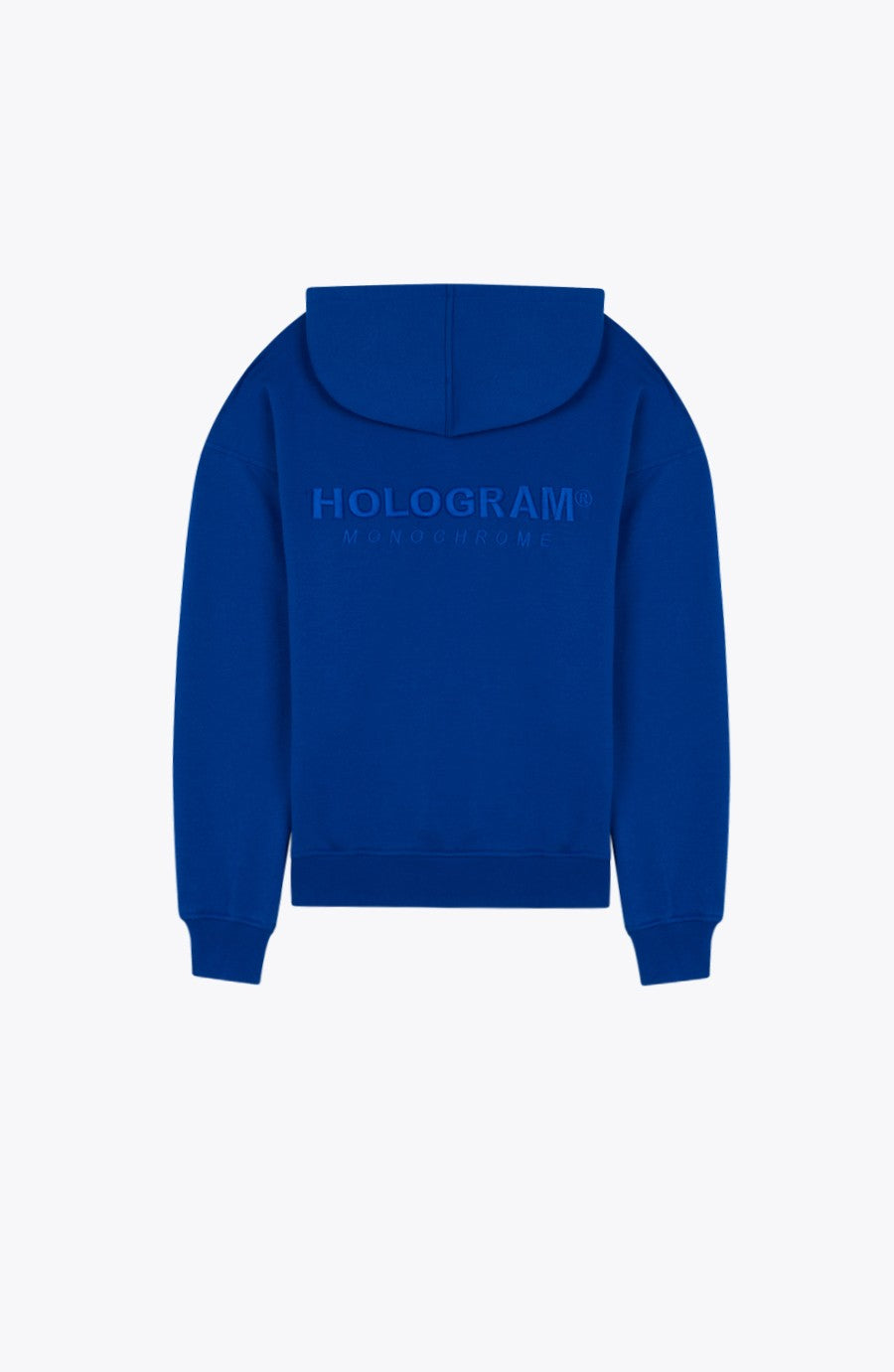 Hoodie streetwear Monochrome 02 blue