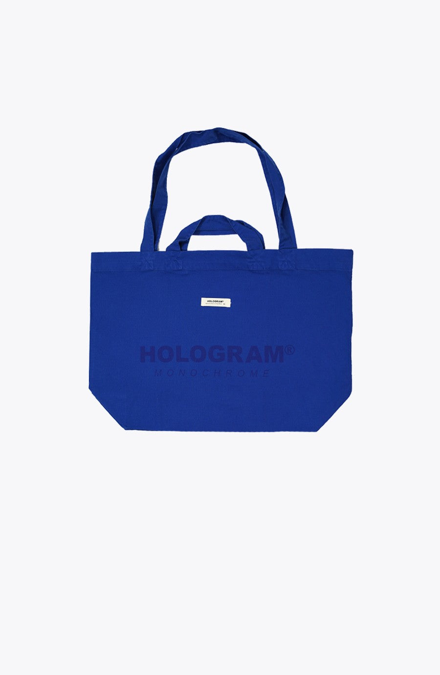 Tote bag streetwear Monochrome blue