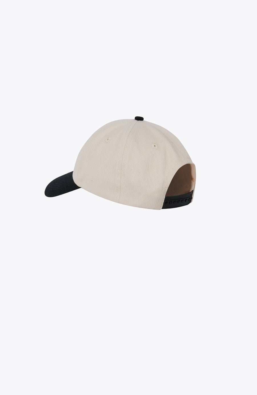 Two-tone black streetwear cap