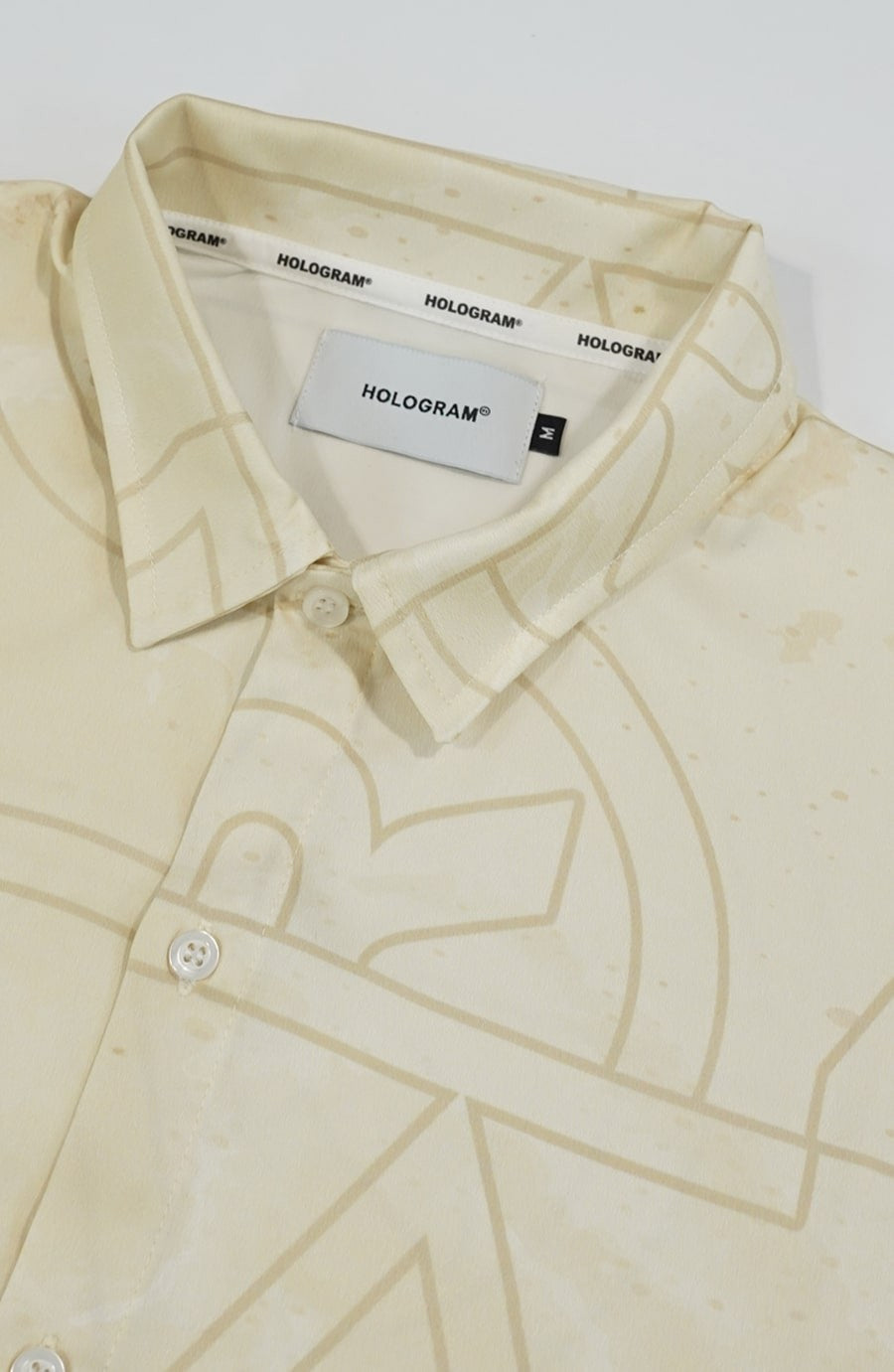 Chemise streetwear Land beige