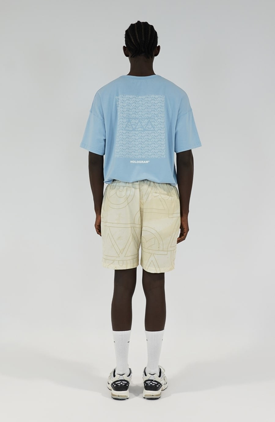 Land beige streetwear shorts