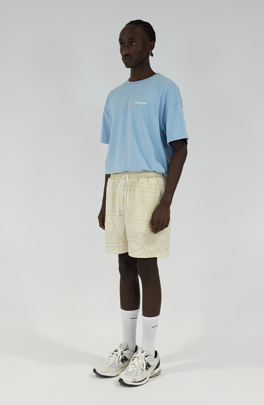 Land beige streetwear shorts