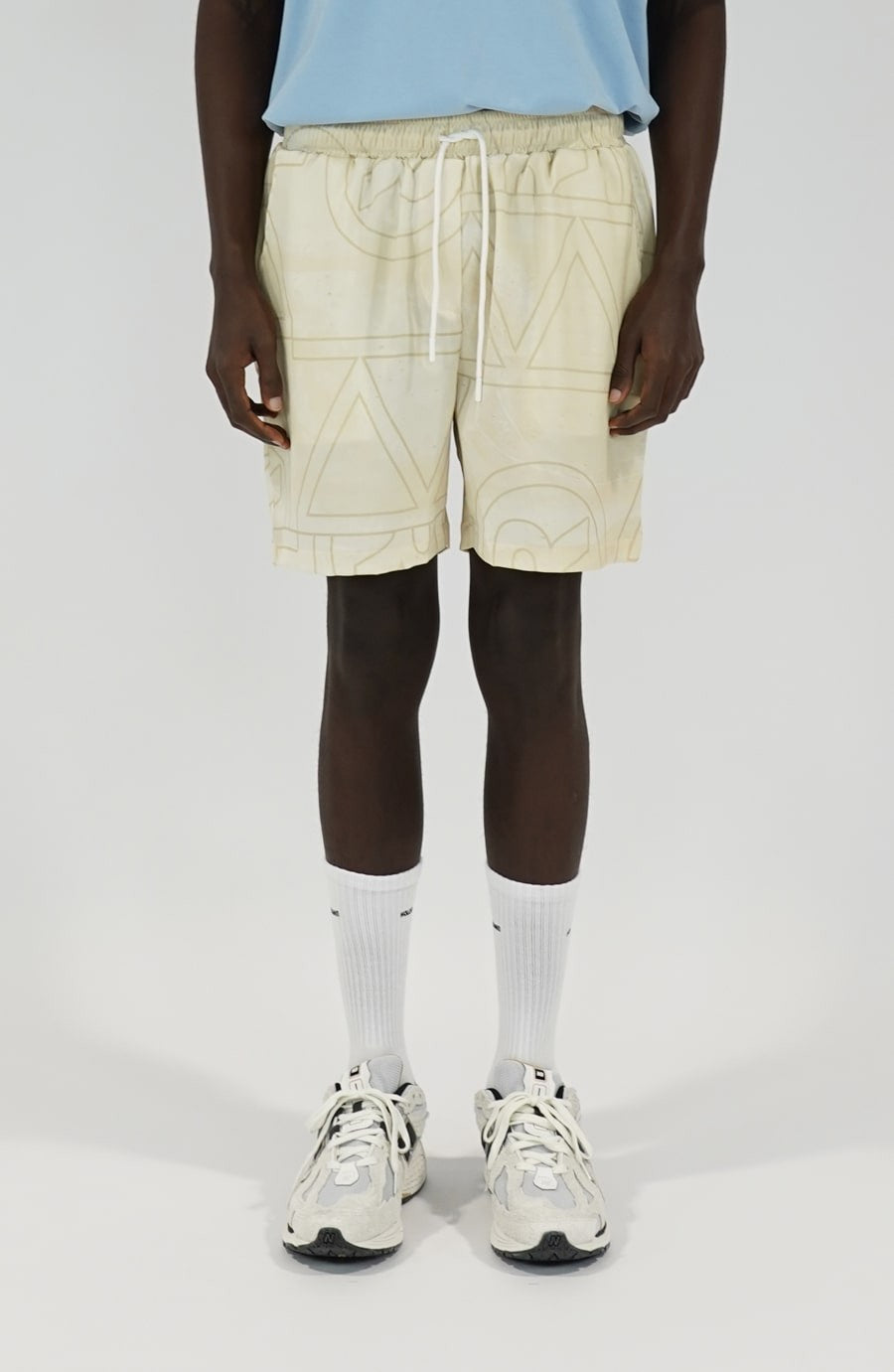 Land beige streetwear shorts