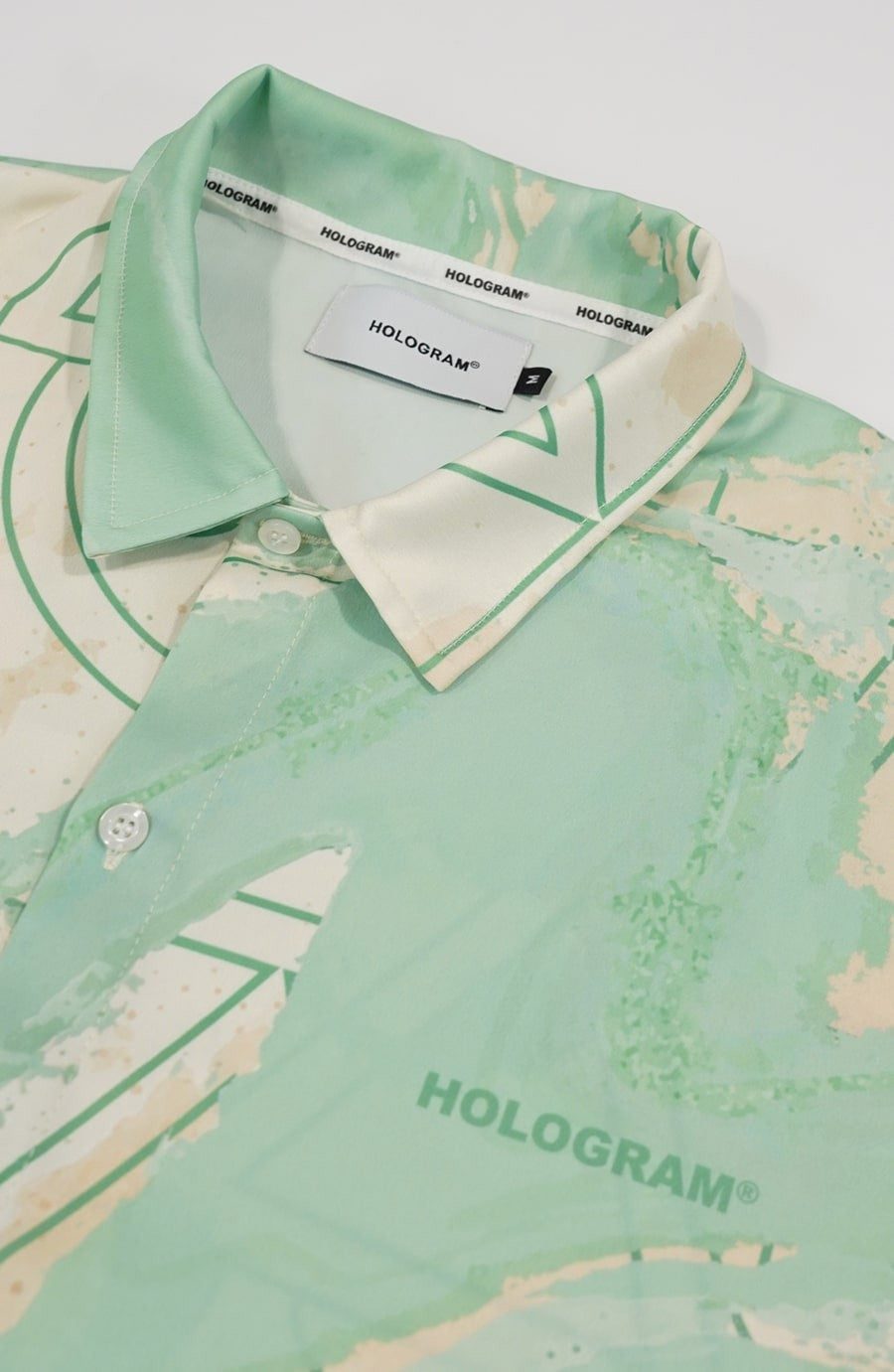 Chemise streetwear Land green