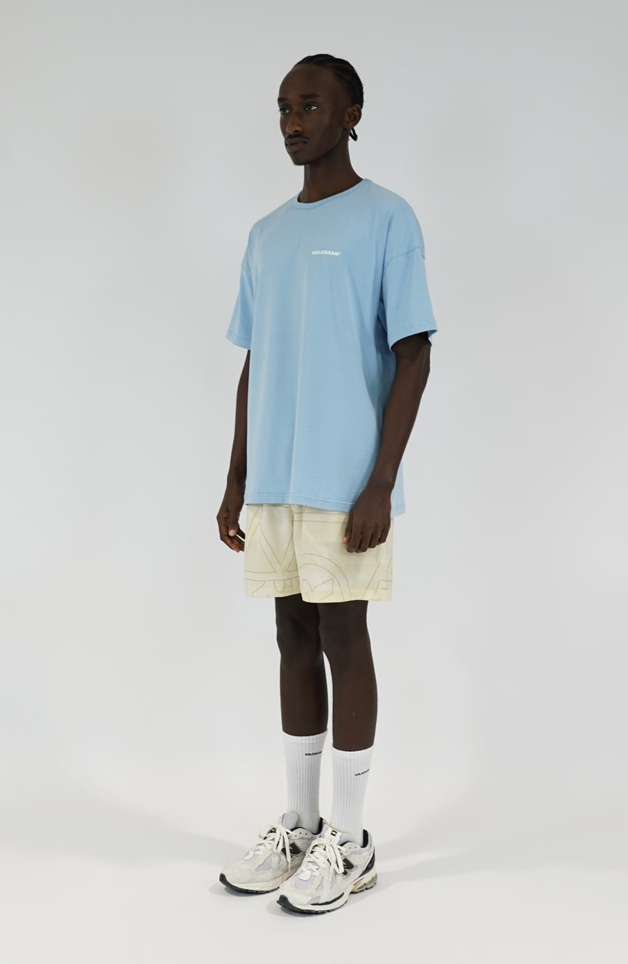 T-shirt streetwear Graphic blue