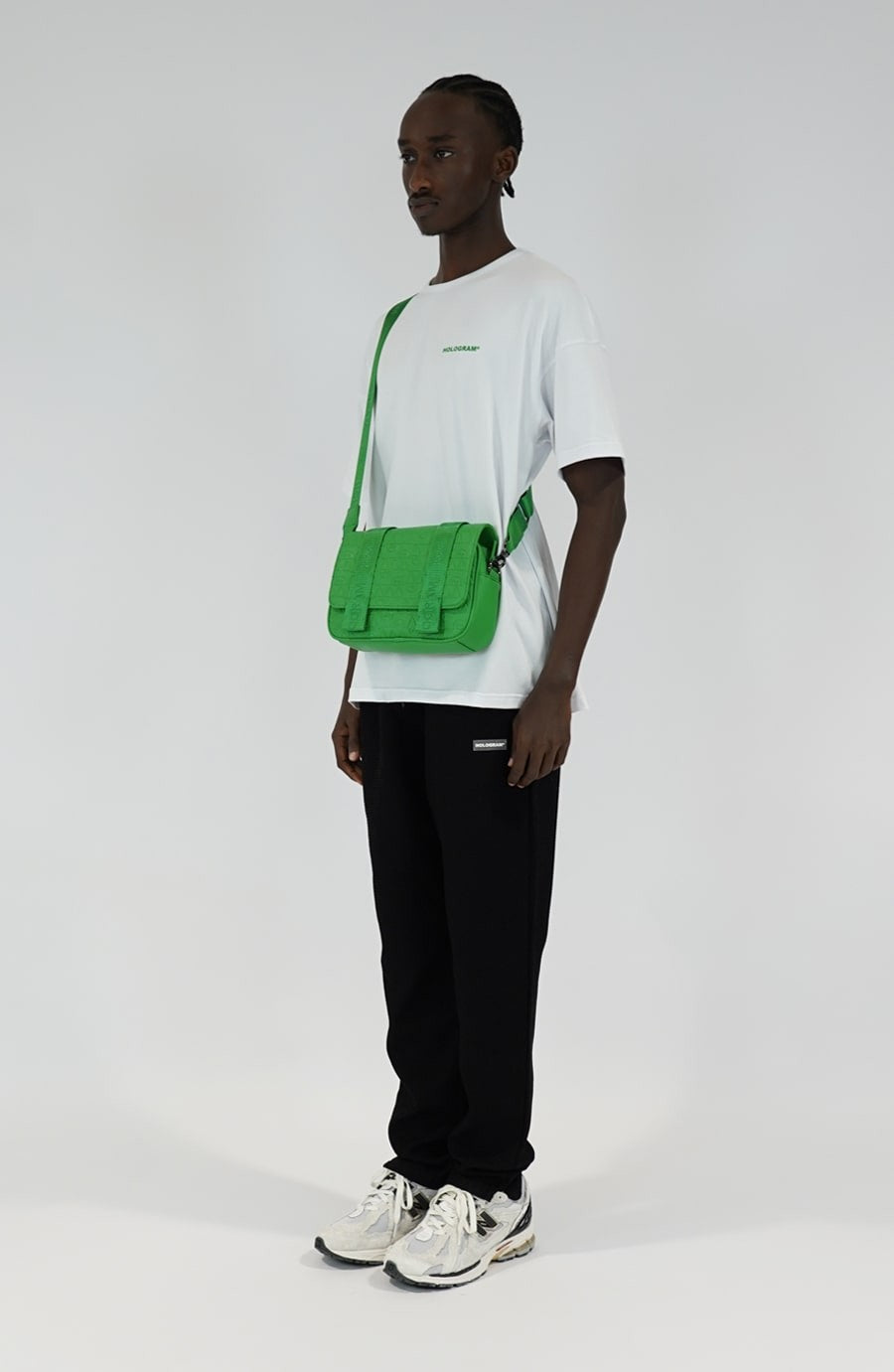 Sacoche streetwear Monogram green