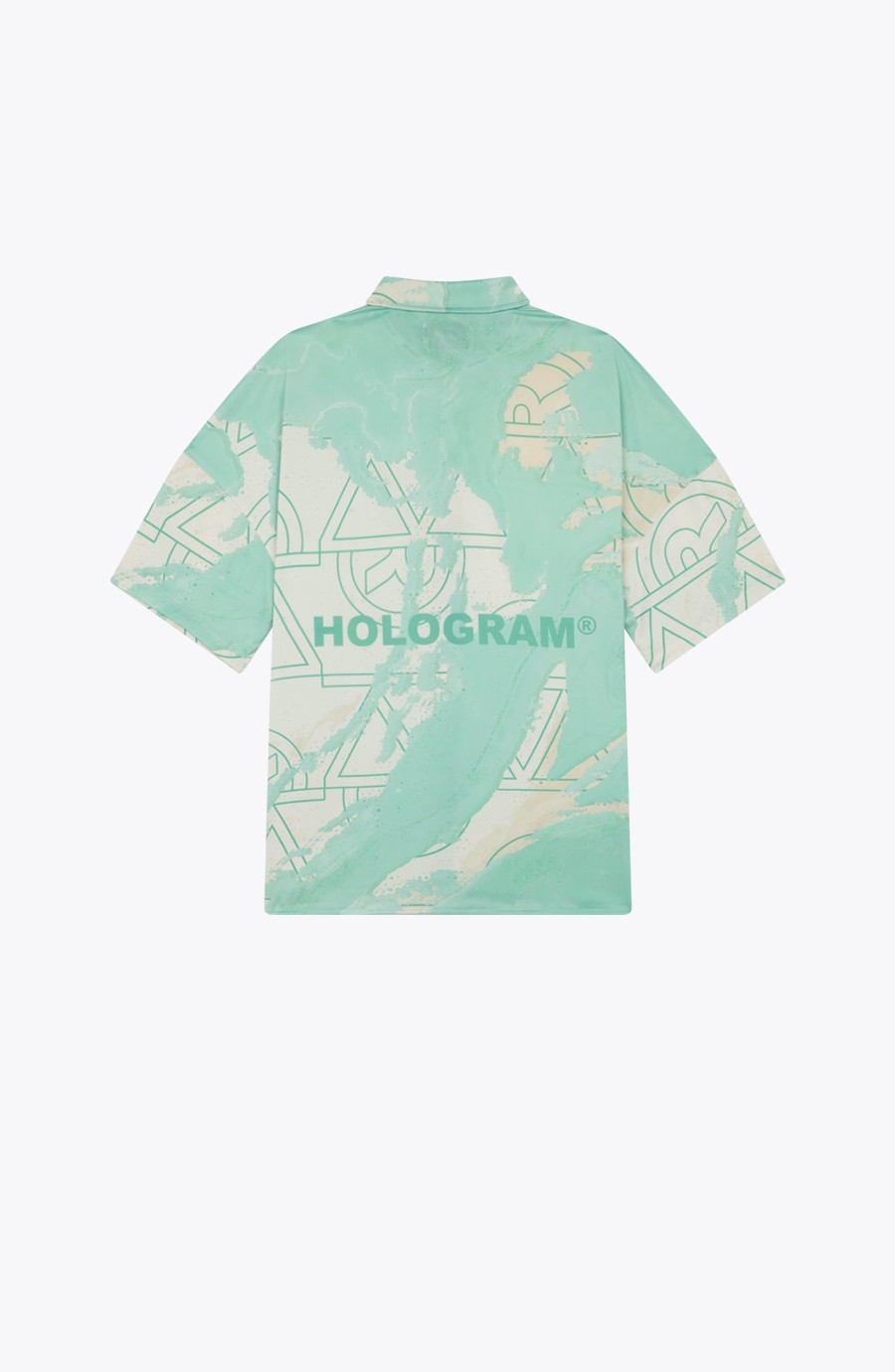 Chemise streetwear Land green