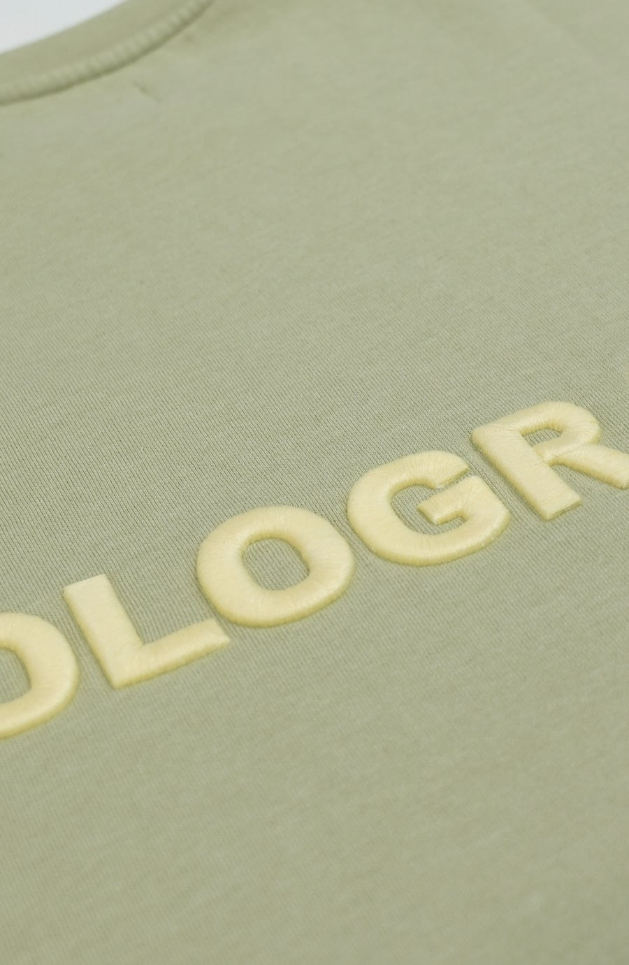 Relief olive streetwear crewneck