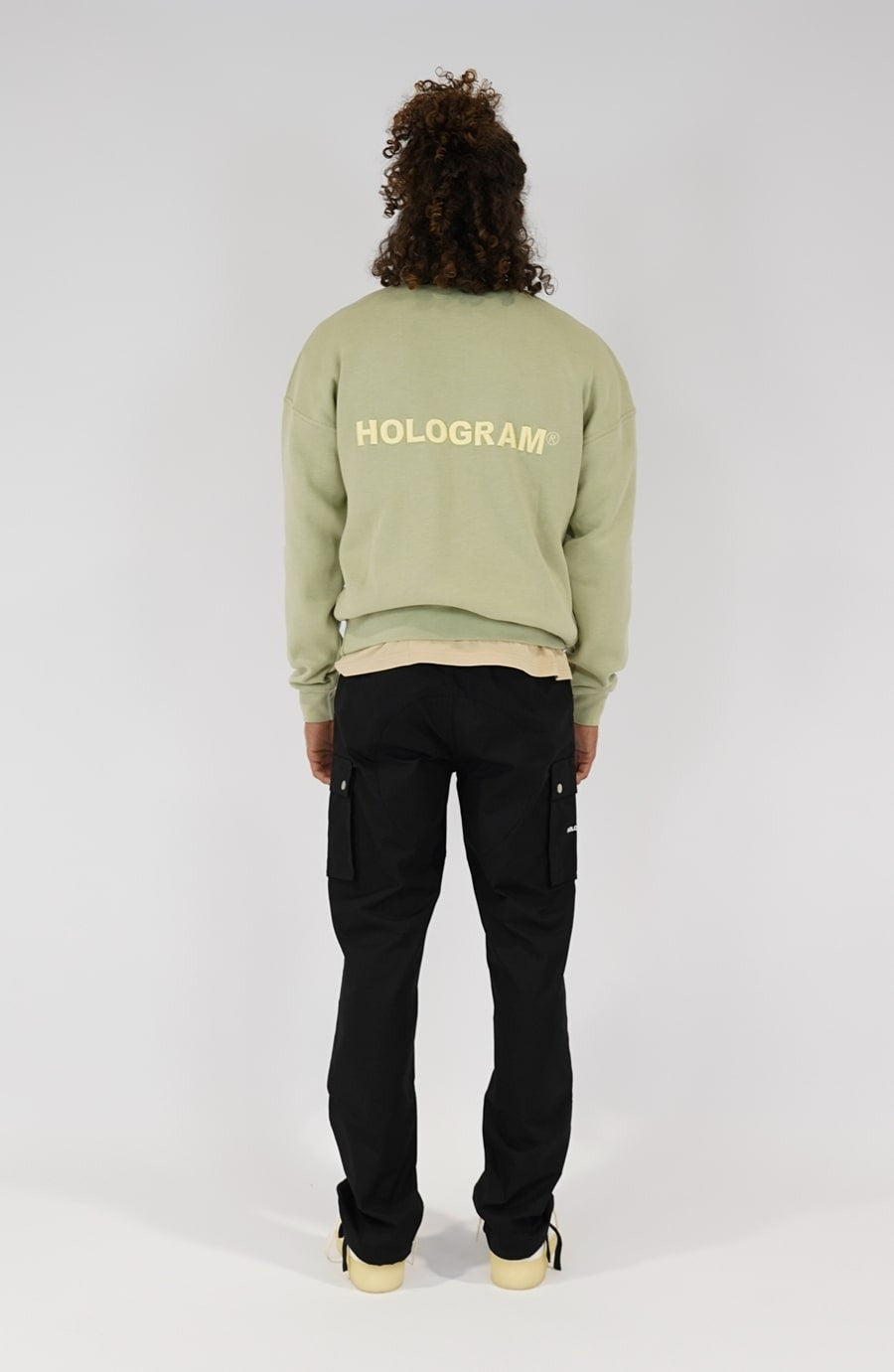 Relief olive streetwear crewneck