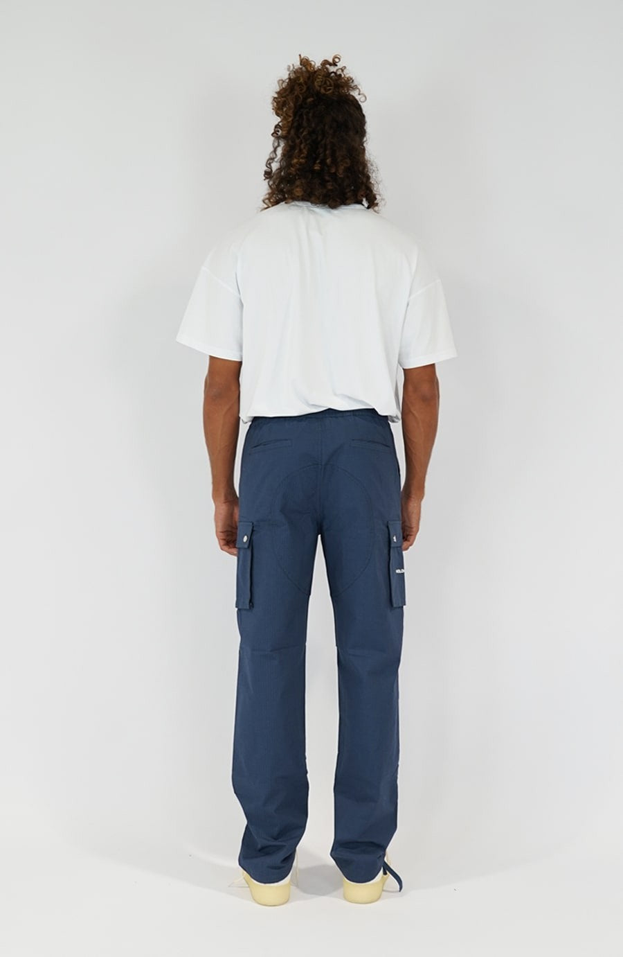 Pantalon streetwear Ripstop navy