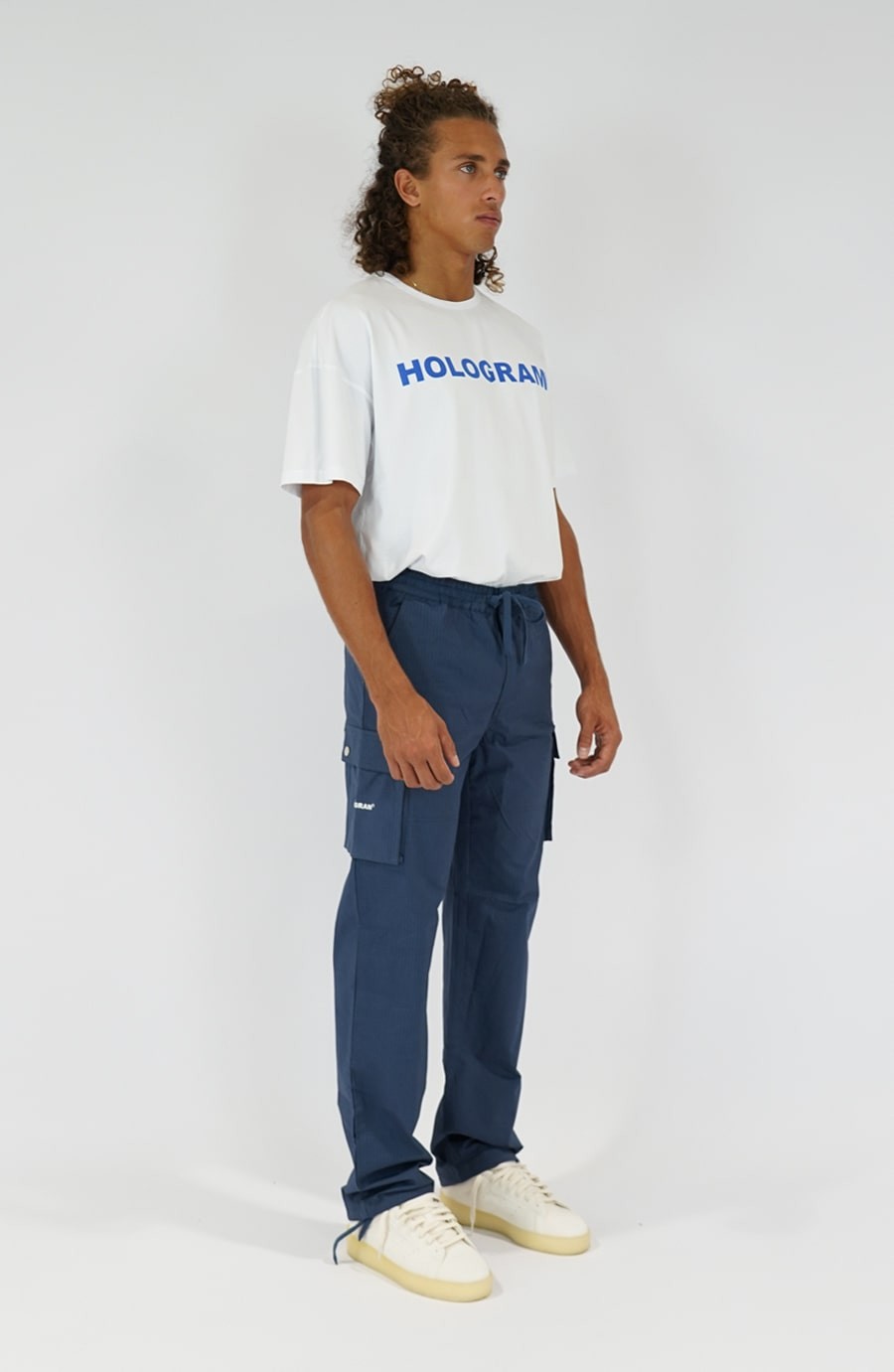 Pantalon streetwear Ripstop navy