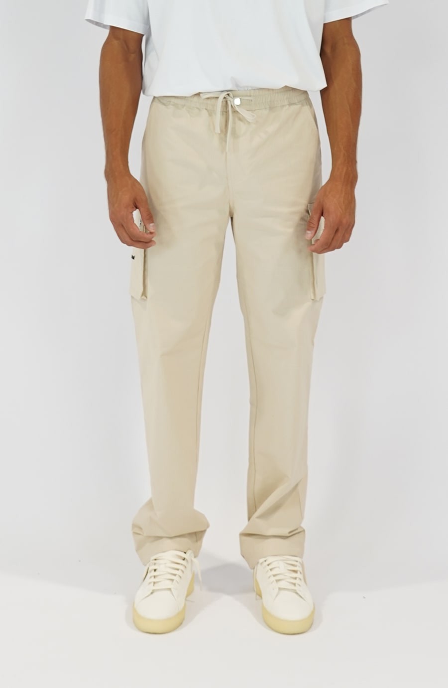 Pantalon streetwear Ripstop beige