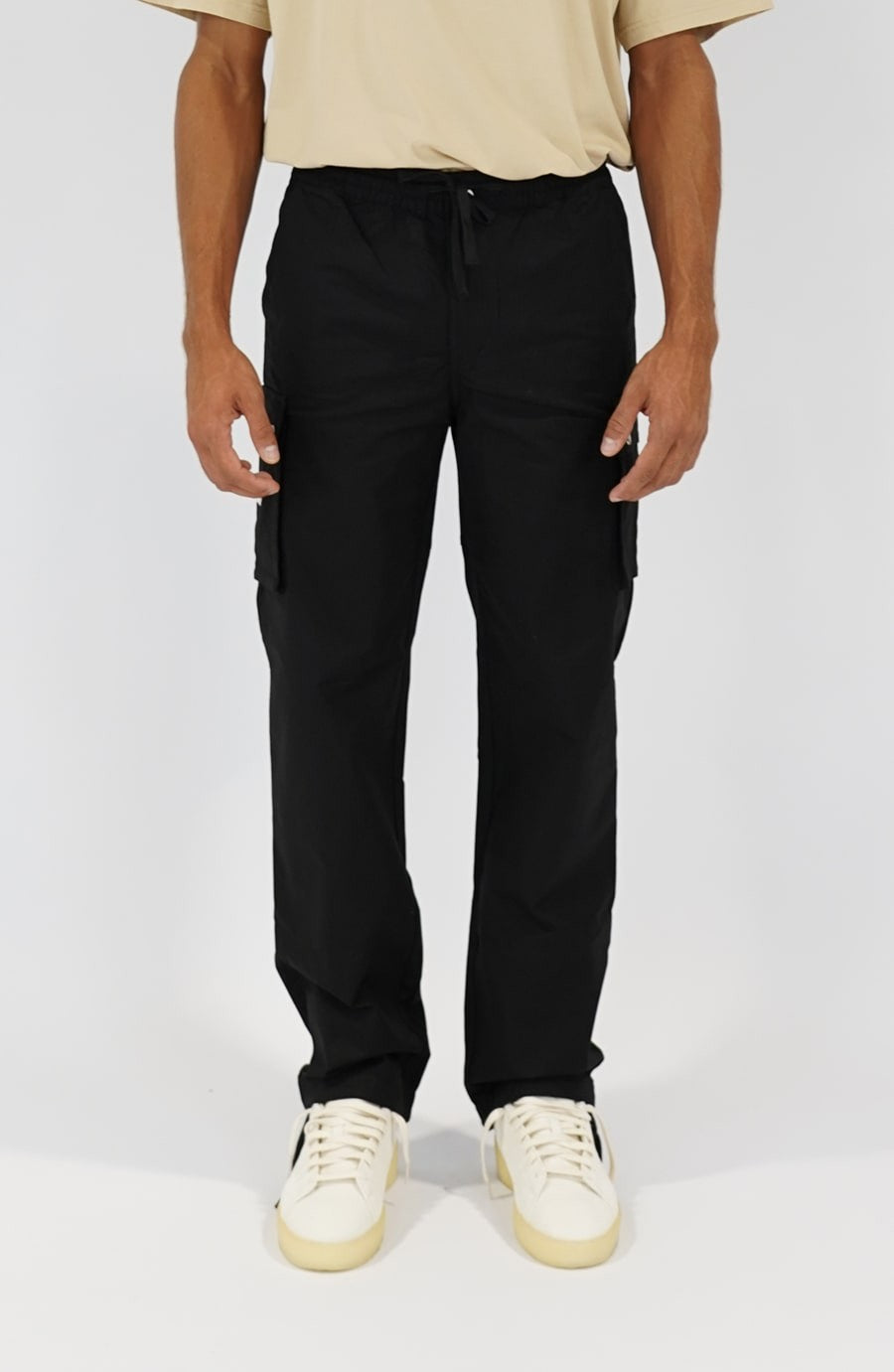 Ripstop black streetwear pants