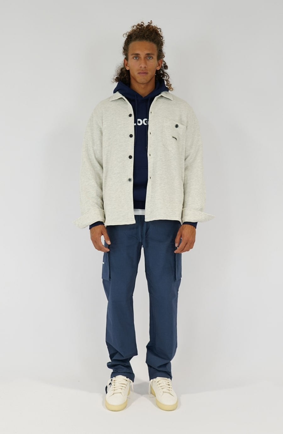 Surchemise streetwear Light beige