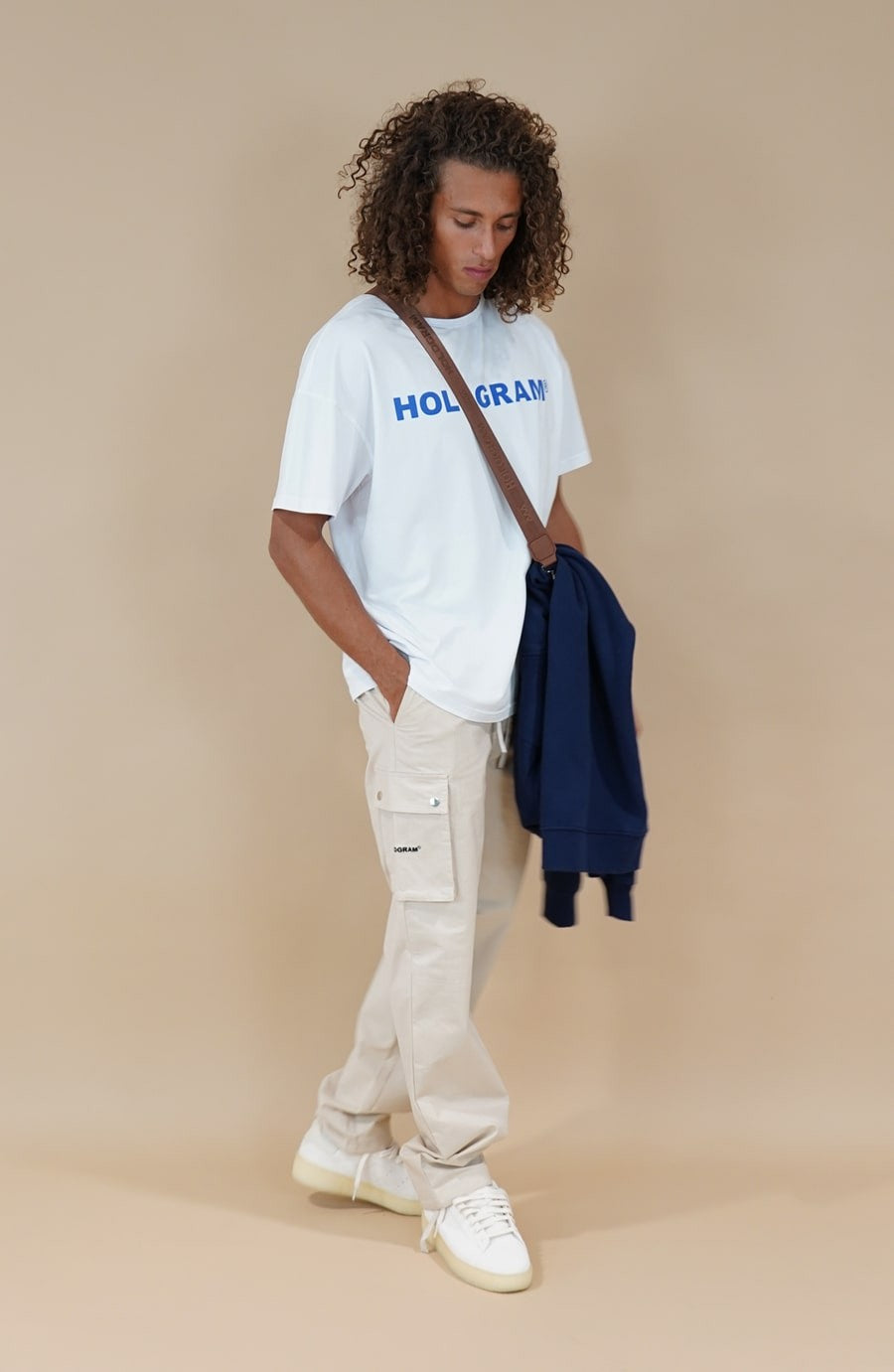 T-shirt streetwear Emblem white