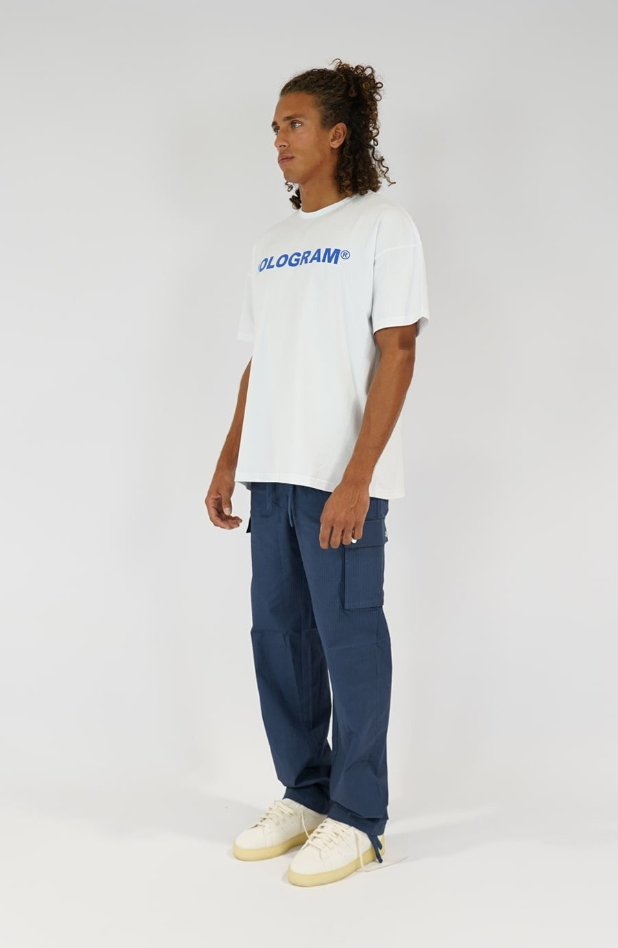 T-shirt streetwear Emblem white