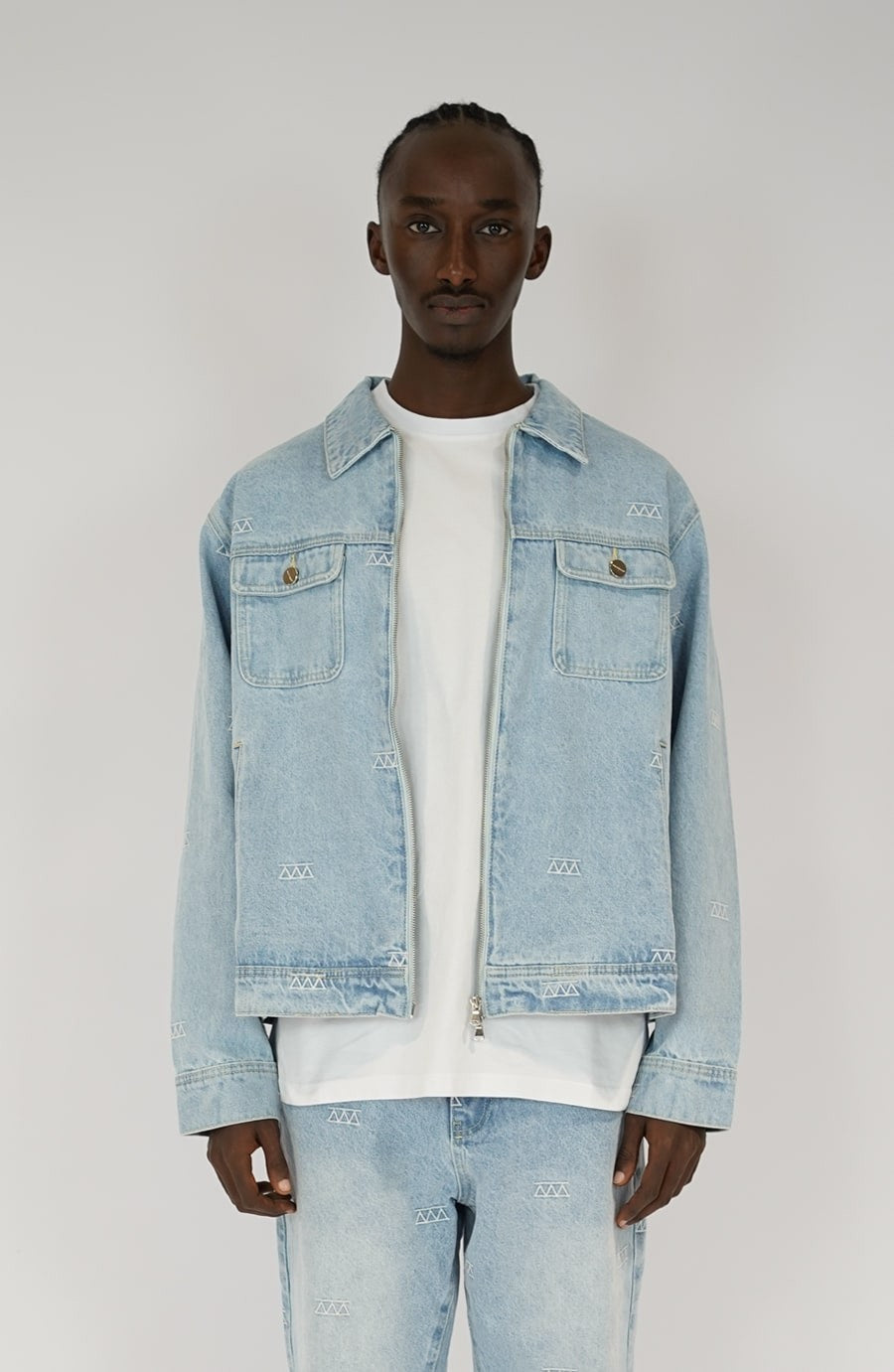 Denim blue streetwear jacket – HOLOGRAM®