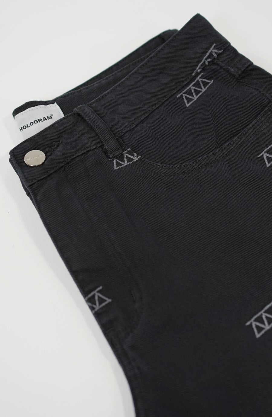 Pantalon streetwear Denim black