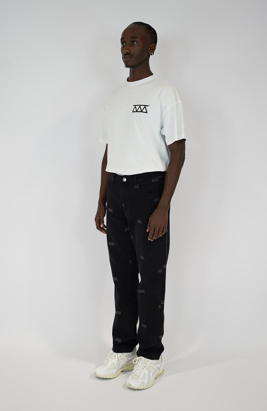 Pantalon streetwear Denim black