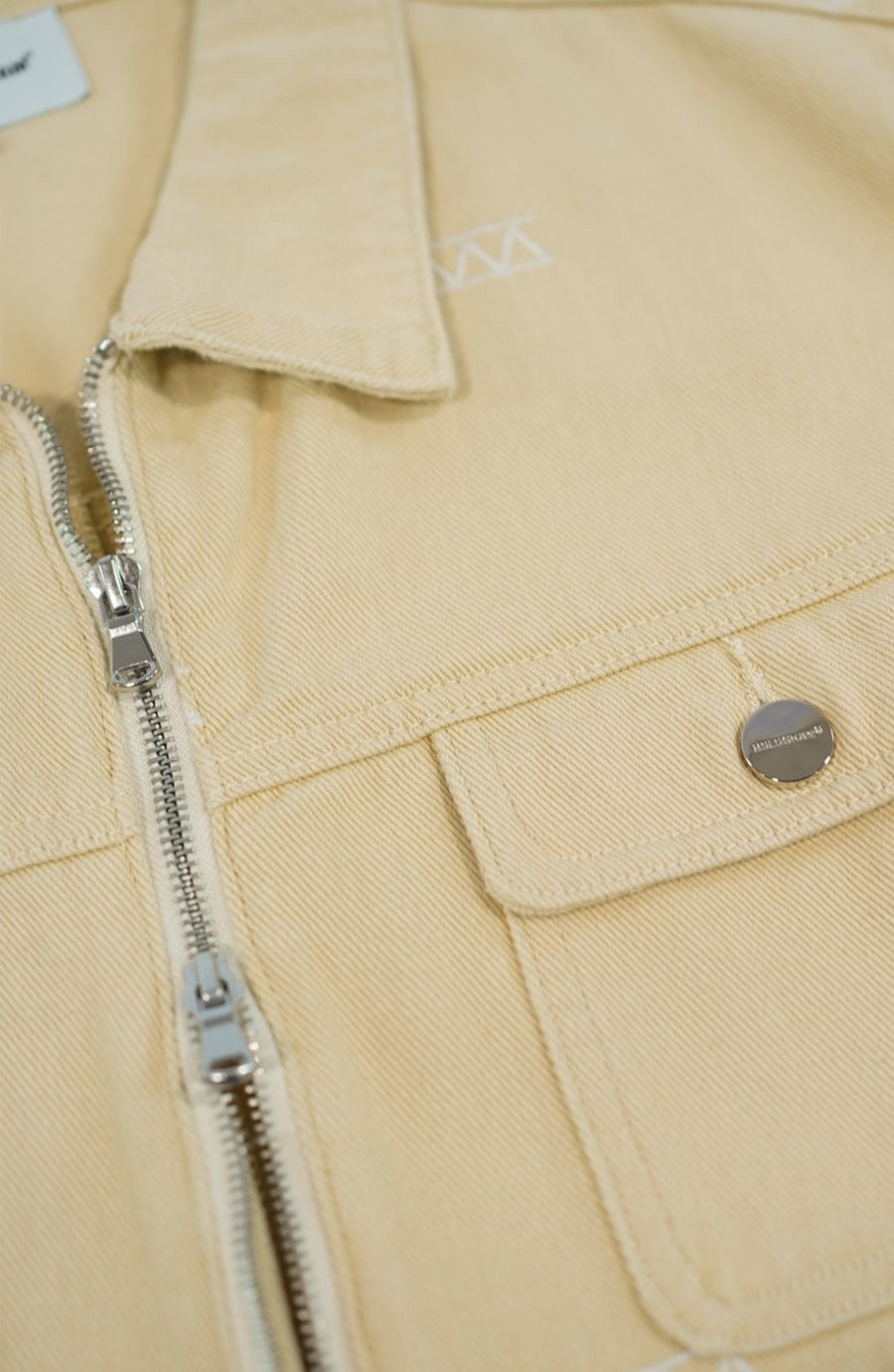 Veste streetwear Denim beige