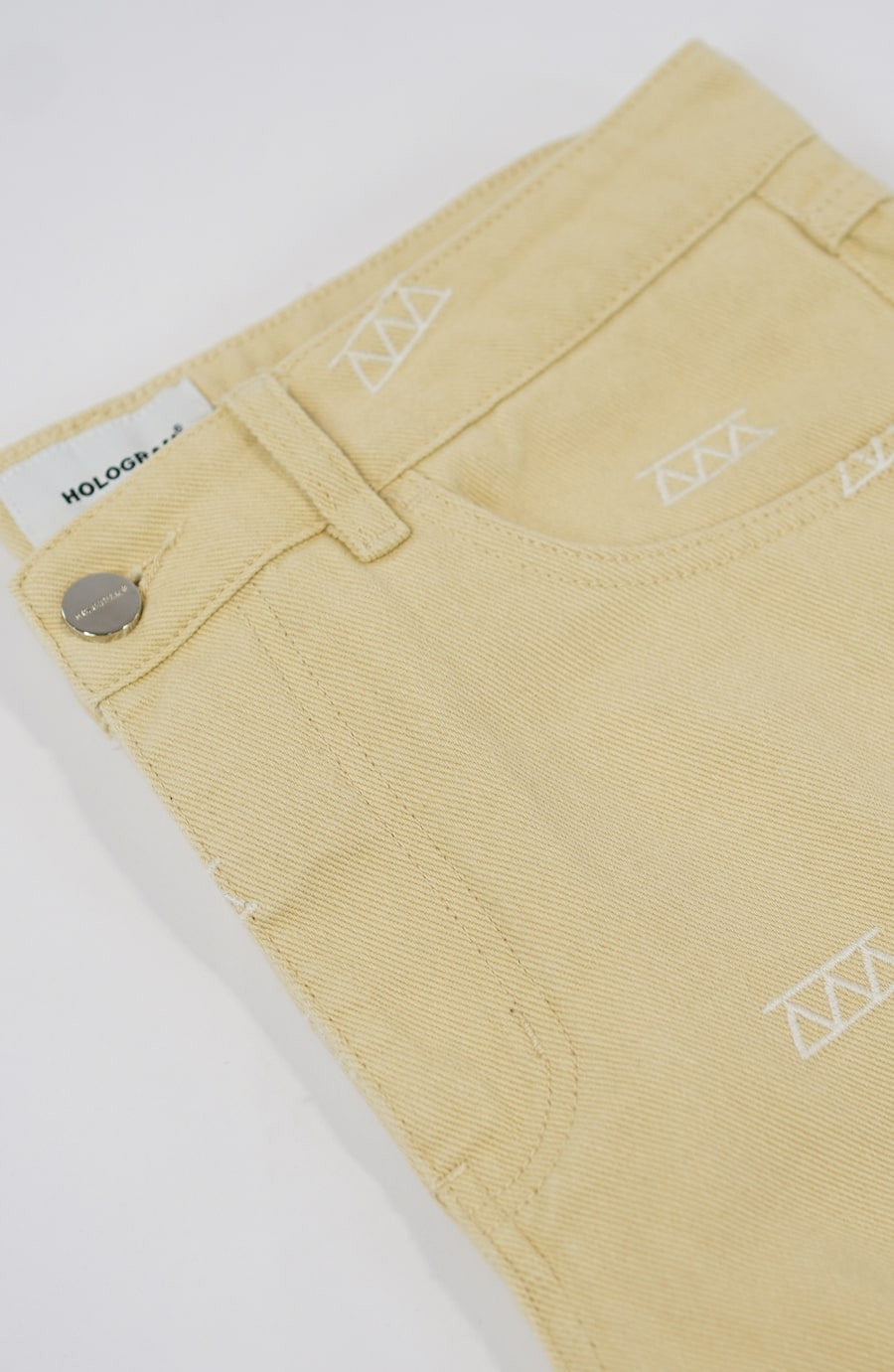 Pantalon streetwear Denim beige