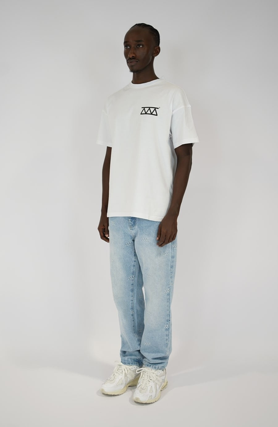 T-shirt streetwear Relief white